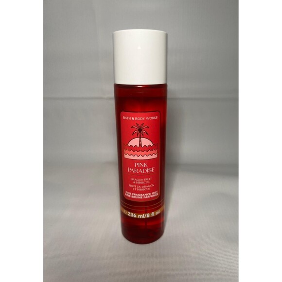 Bath & Body Works Pink Paradise BUNDLE, Fine Fragrance Mist & Body Wash 8oz/10oz - Picture 3 of 10